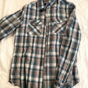 Carbon LS button shirt